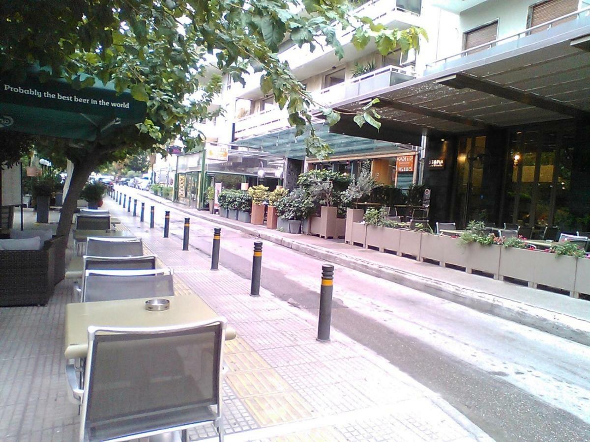 Tranquil Central Apt, Behind Athens Caravel Area Eksteriør billede