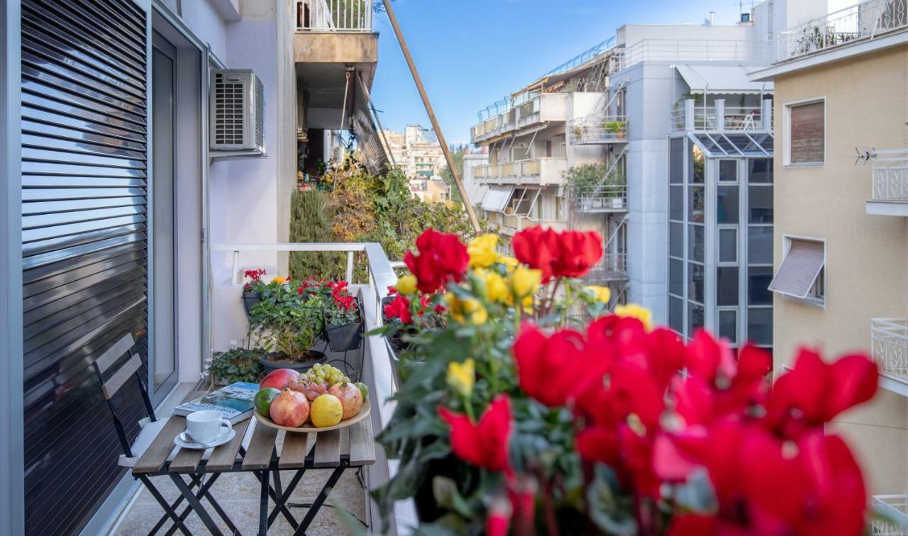 Tranquil Central Apt, Behind Athens Caravel Area Eksteriør billede